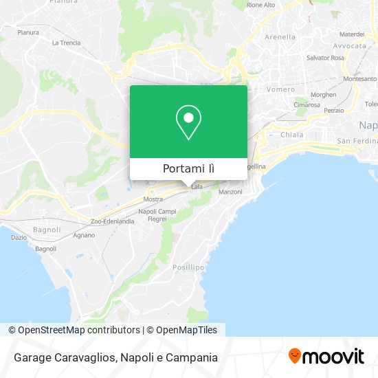 Mappa Garage Caravaglios
