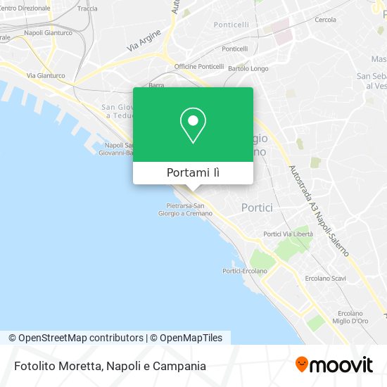 Mappa Fotolito Moretta