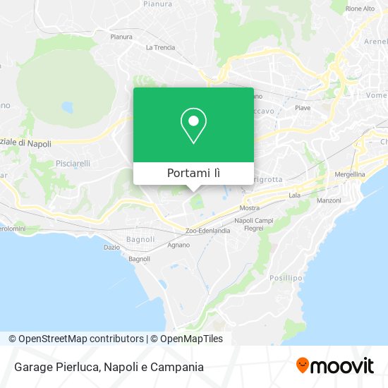 Mappa Garage Pierluca