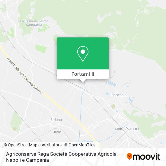 Mappa Agriconserve Rega Società Cooperativa Agricola