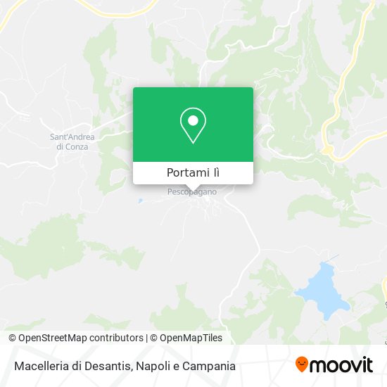 Mappa Macelleria di Desantis