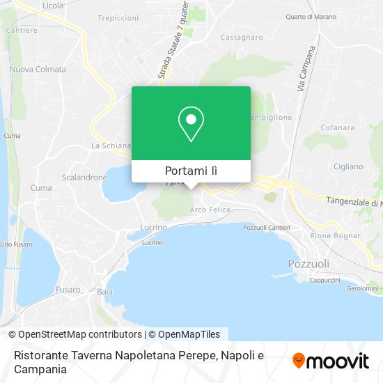Mappa Ristorante Taverna Napoletana Perepe