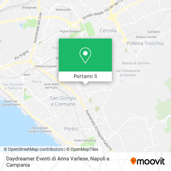 Mappa Daydreamer Eventi di Anna Varlese