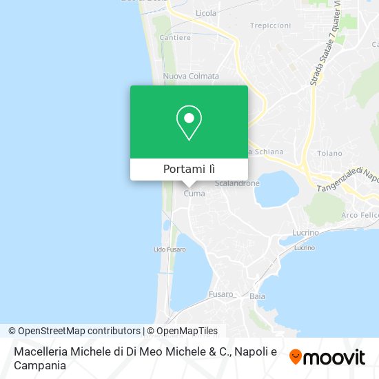 Mappa Macelleria Michele di Di Meo Michele & C.
