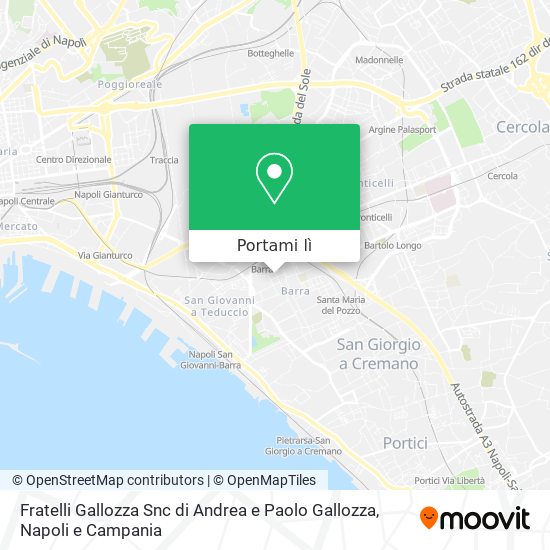 Mappa Fratelli Gallozza Snc di Andrea e Paolo Gallozza