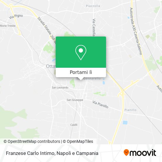 Mappa Franzese Carlo Intimo