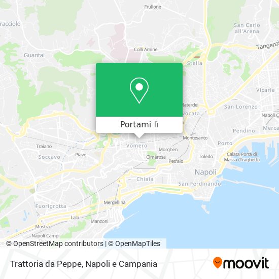 Mappa Trattoria da Peppe
