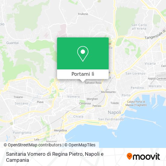 Mappa Sanitaria Vomero di Regina Pietro