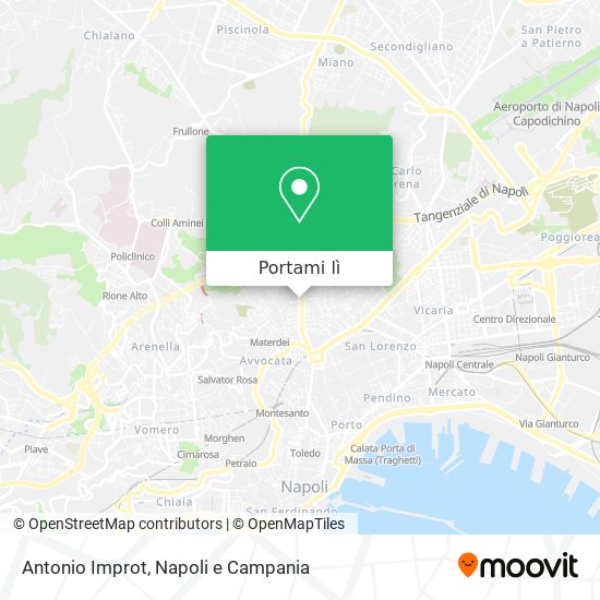 Mappa Antonio Improt