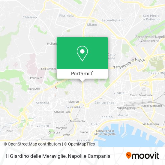 Mappa Il Giardino delle Meraviglie