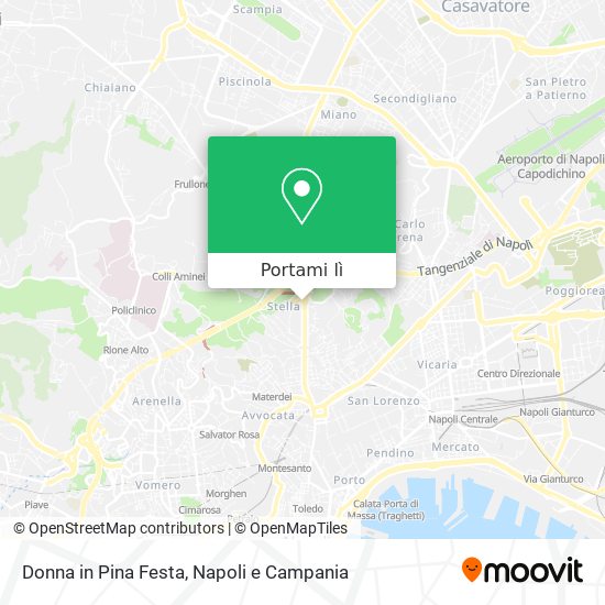 Mappa Donna in Pina Festa