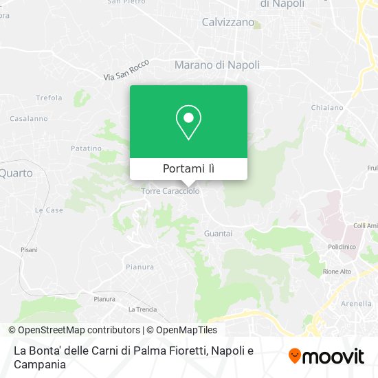 Mappa La Bonta' delle Carni di Palma Fioretti
