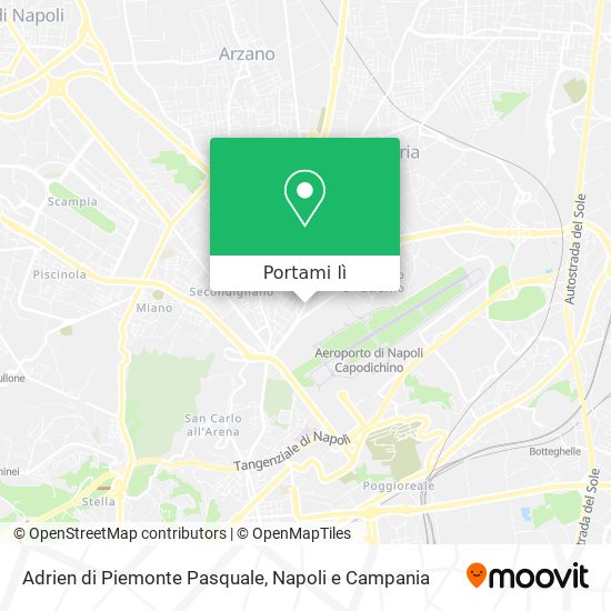 Mappa Adrien di Piemonte Pasquale