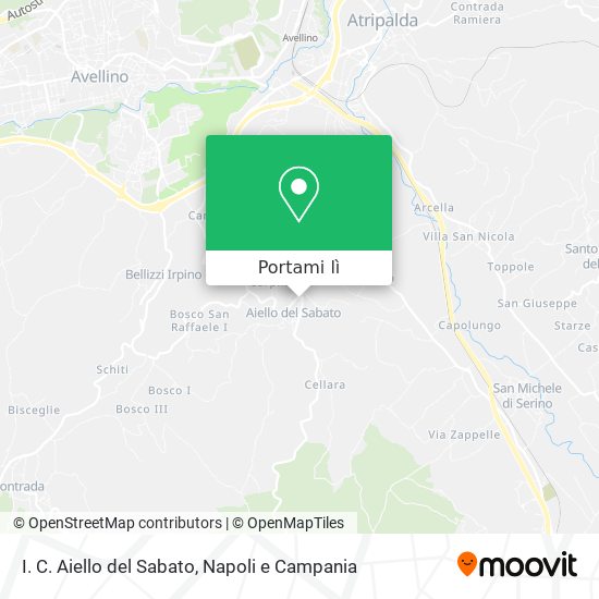Mappa I. C. Aiello del Sabato