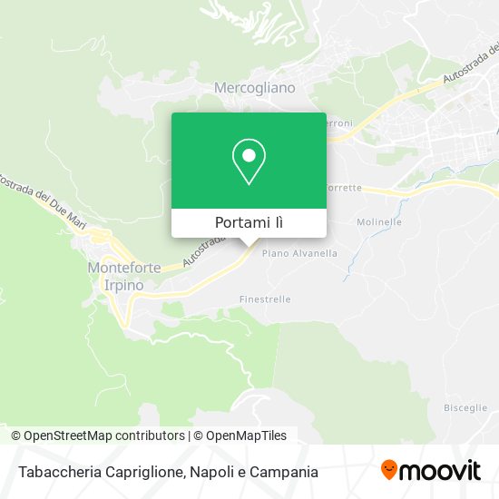 Mappa Tabaccheria Capriglione