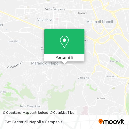 Mappa Pet Center di