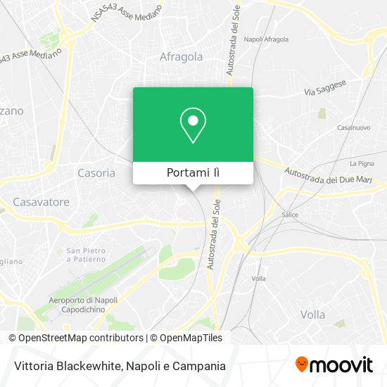 Mappa Vittoria Blackewhite
