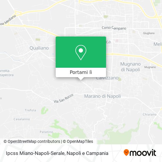 Mappa Ipcss Miano-Napoli-Serale