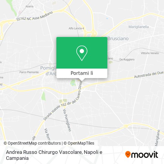 Mappa Andrea Russo Chirurgo Vascolare