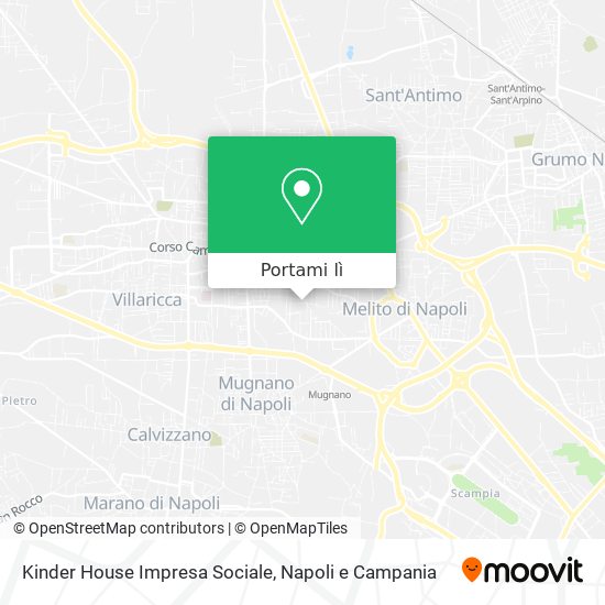 Mappa Kinder House Impresa Sociale