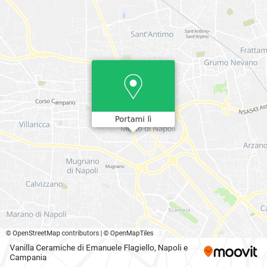 Mappa Vanilla Ceramiche di Emanuele Flagiello