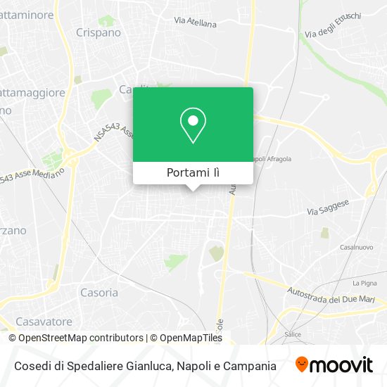 Mappa Cosedi di Spedaliere Gianluca