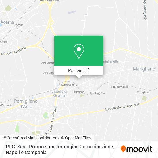 Mappa P.I.C. Sas - Promozione Immagine Comunicazione