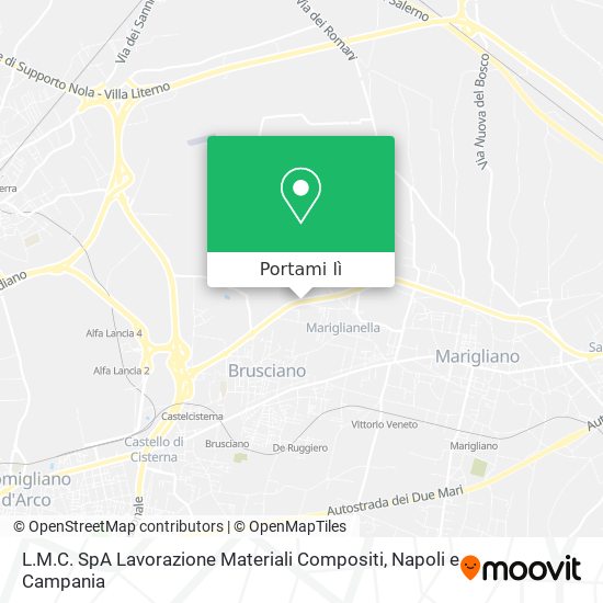 Mappa L.M.C. SpA Lavorazione Materiali Compositi