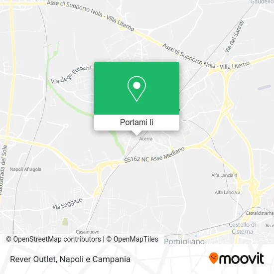 Mappa Rever Outlet