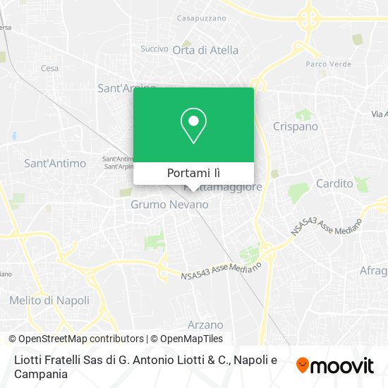 Mappa Liotti Fratelli Sas di G. Antonio Liotti & C.
