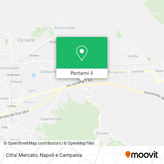 Mappa Citta' Mercato