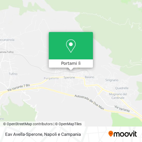 Mappa Eav Avella-Sperone