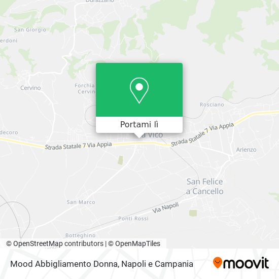 Mappa Mood Abbigliamento Donna