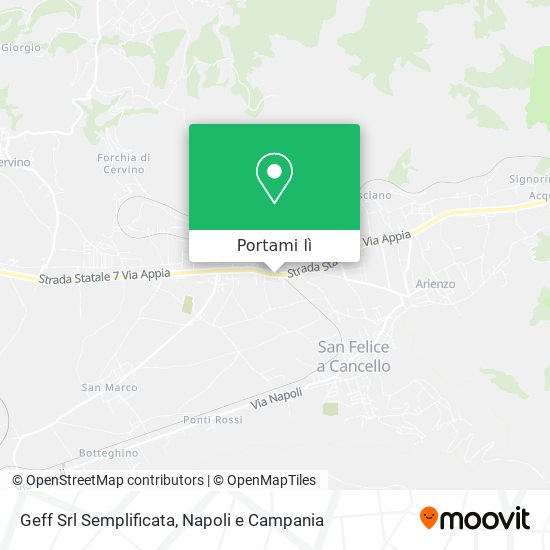 Mappa Geff Srl Semplificata