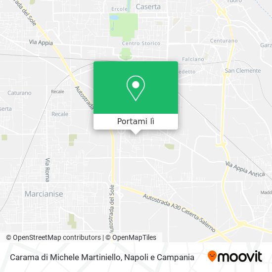 Mappa Carama di Michele Martiniello