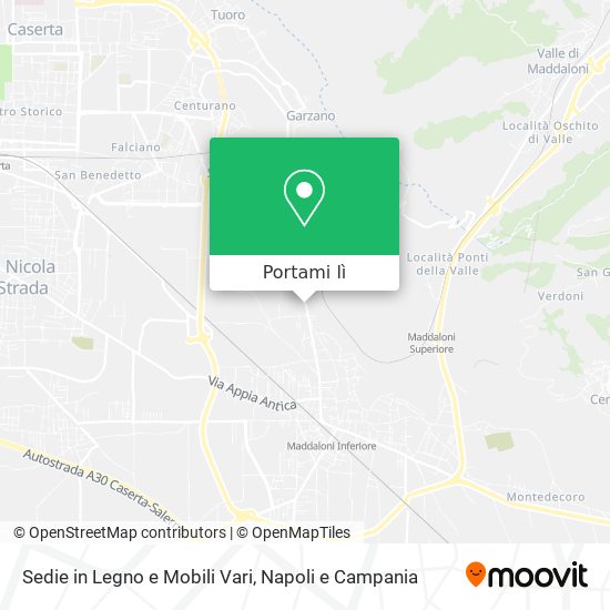 Mappa Sedie in Legno e Mobili Vari