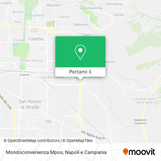 Mappa Mondoconvenienza Mpos