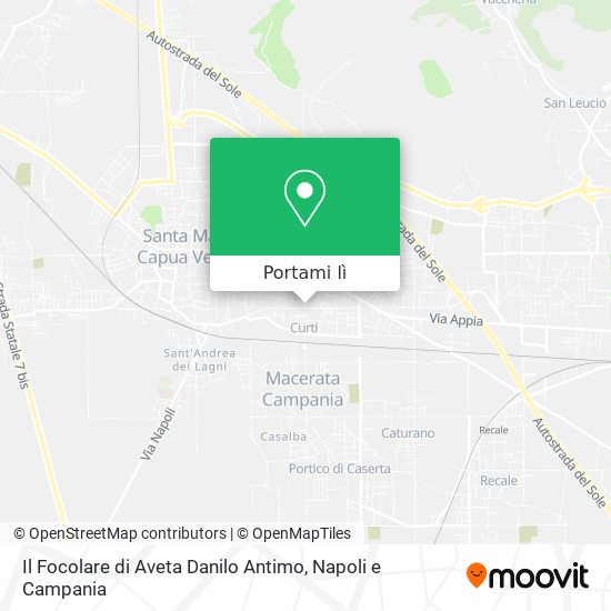 Mappa Il Focolare di Aveta Danilo Antimo