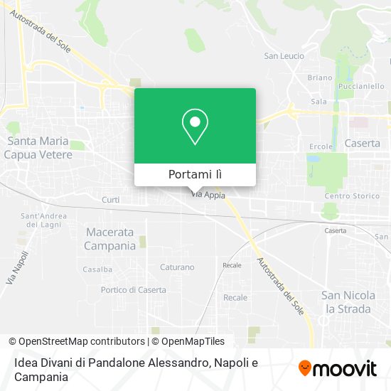 Mappa Idea Divani di Pandalone Alessandro