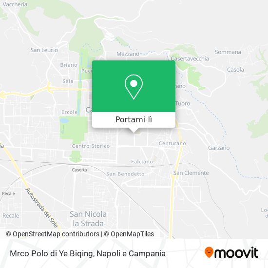 Mappa Mrco Polo di Ye Biqing