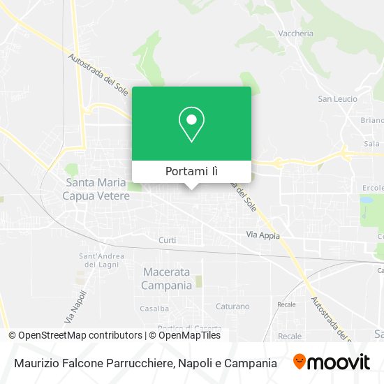 Mappa Maurizio Falcone Parrucchiere
