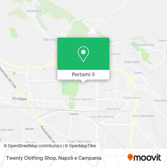 Mappa Twenty Clothing Shop