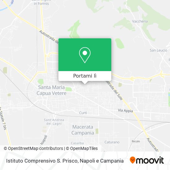 Mappa Istituto Comprensivo S. Prisco