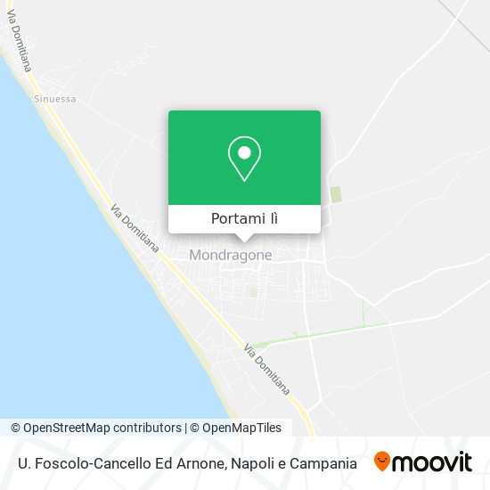 Mappa U. Foscolo-Cancello Ed Arnone