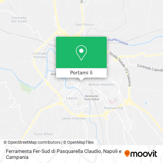 Mappa Ferramenta Fer-Sud di Pasquarella Claudio