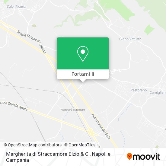Mappa Margherita di Straccamore Elzio & C.