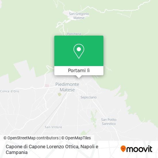Mappa Capone di Capone Lorenzo Ottica