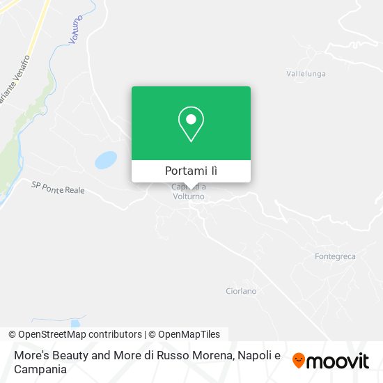 Mappa More's Beauty and More di Russo Morena