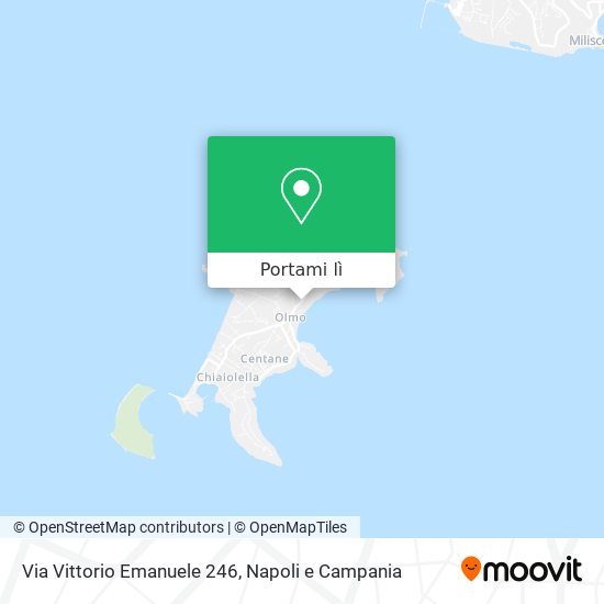 Mappa Via Vittorio Emanuele  246