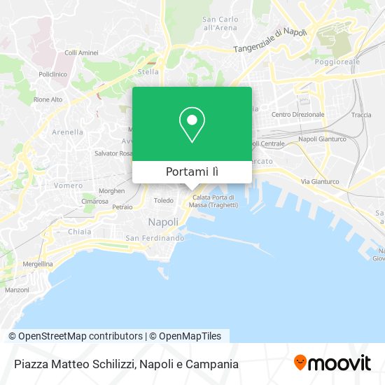 Mappa Piazza Matteo Schilizzi